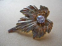 Leaf shaped hair slide - Accessories Of Old