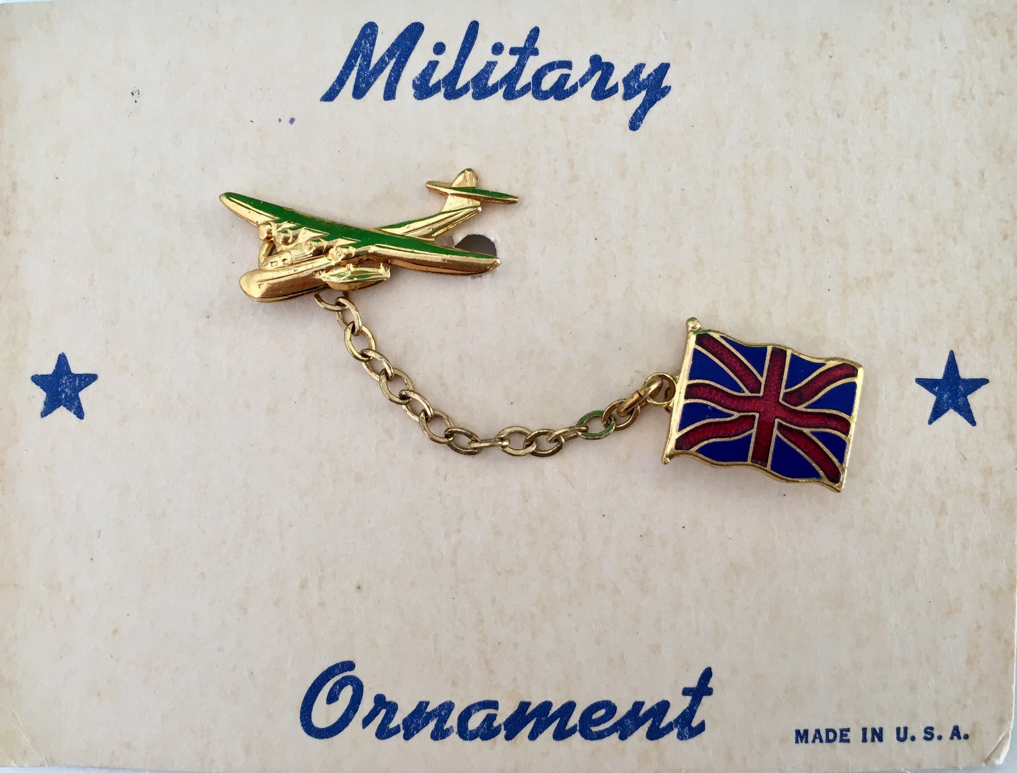 Army brooch best sale