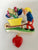 Fun vintage gnomes with wheelbarrows brooches - Accessories Of Old
