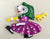 Novelty vintage gardening bunnies brooch - Accessories Of Old