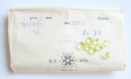 8mm Swarovski crystal Jonquil Art 6200. Sold in pack of one gross ( 144 pcs) - Accessories Of Old
