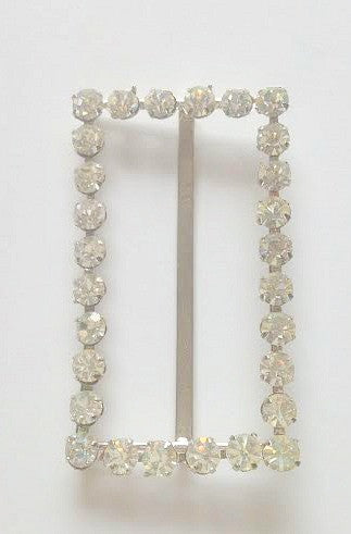 Diamante 1940s buckle - Accessories Of Old