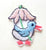 Duck with flower umbrella motif - Accessories Of Old