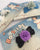 White with white flower vintage children's hair barrette - Accessories Of Old