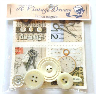 Vintage button magnets - Accessories Of Old