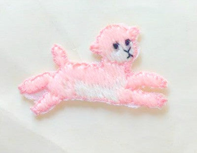 1950s baby leaping puppy motif - Accessories Of Old